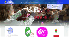 Desktop Screenshot of ideklic.fr